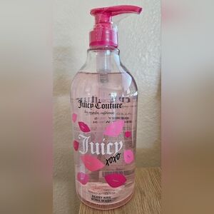 Juicy Couture Berry Kiss Body Wash with Pink Accents